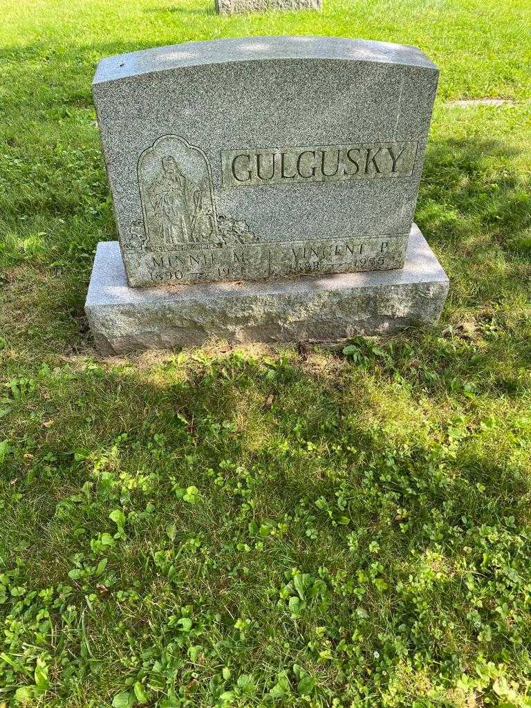 Vincent P. Gulgusky's grave. Photo 2