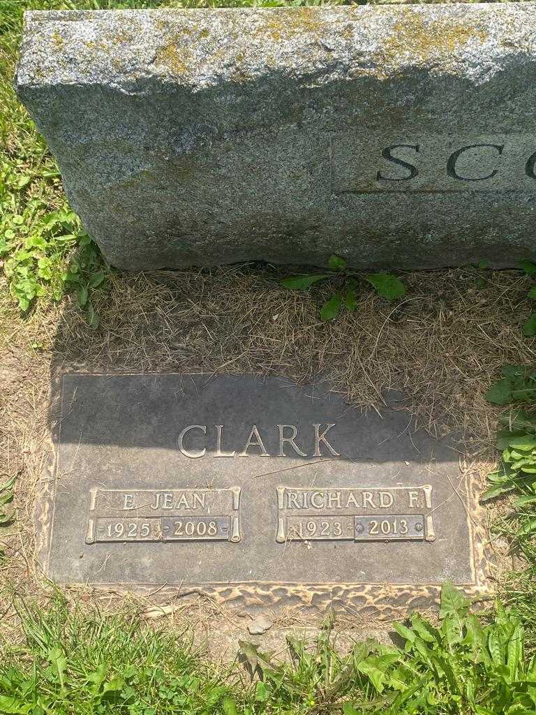 Richard F. Clark's grave. Photo 3
