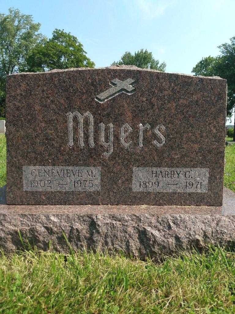 Genevieve M. Myers's grave. Photo 4