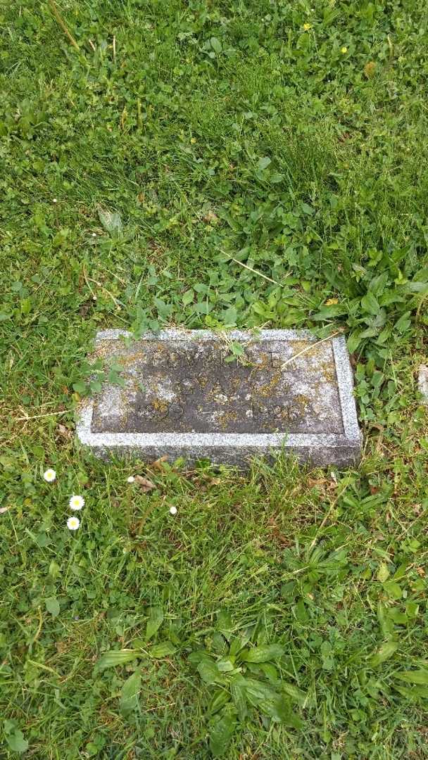Edward E. Gyatt's grave. Photo 3