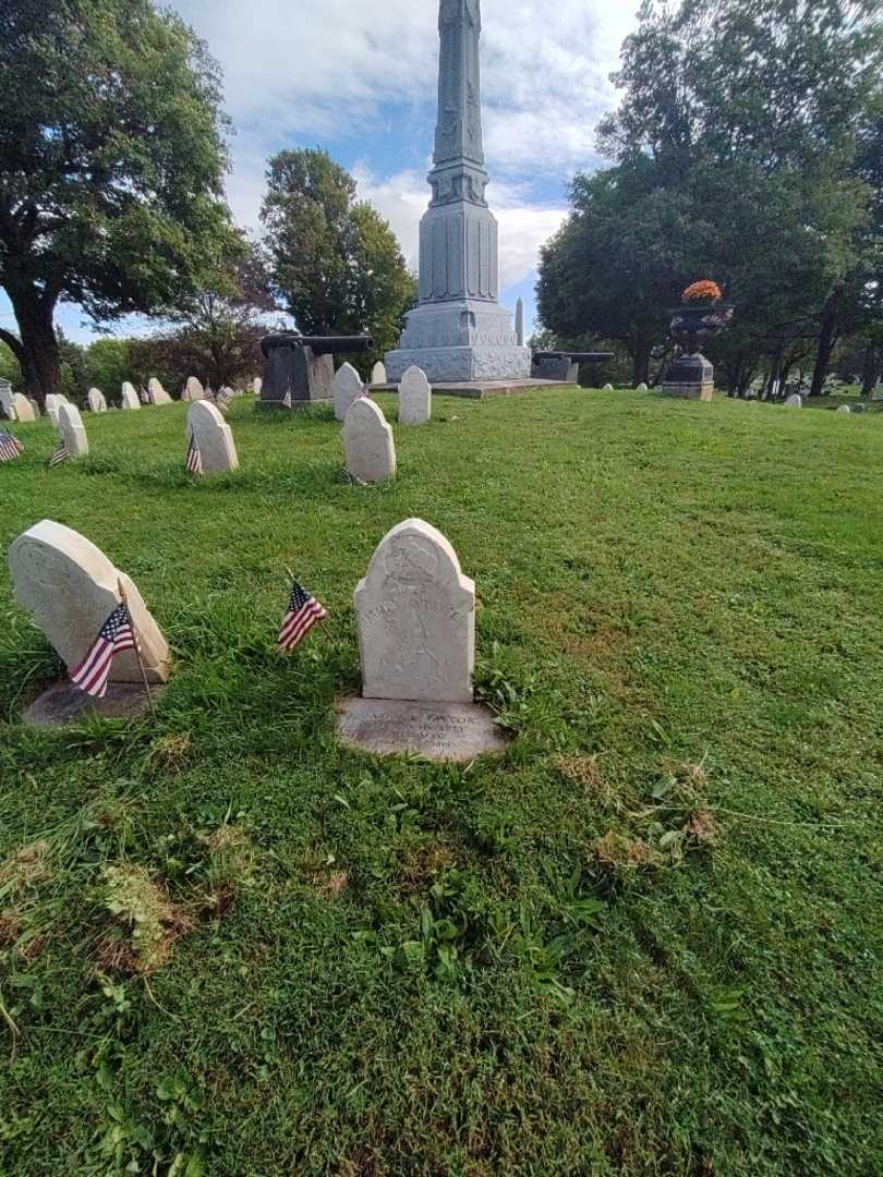 James K. Taylor's grave. Photo 1