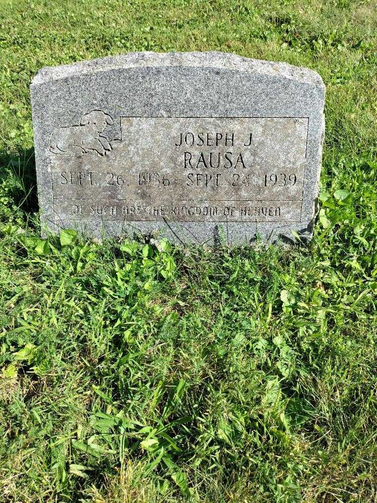 Joseph John Rausa Junior's grave. Photo 2