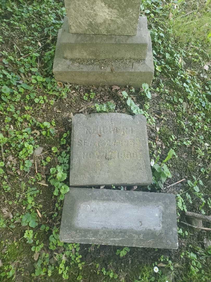 Philapina Reichert's grave. Photo 3