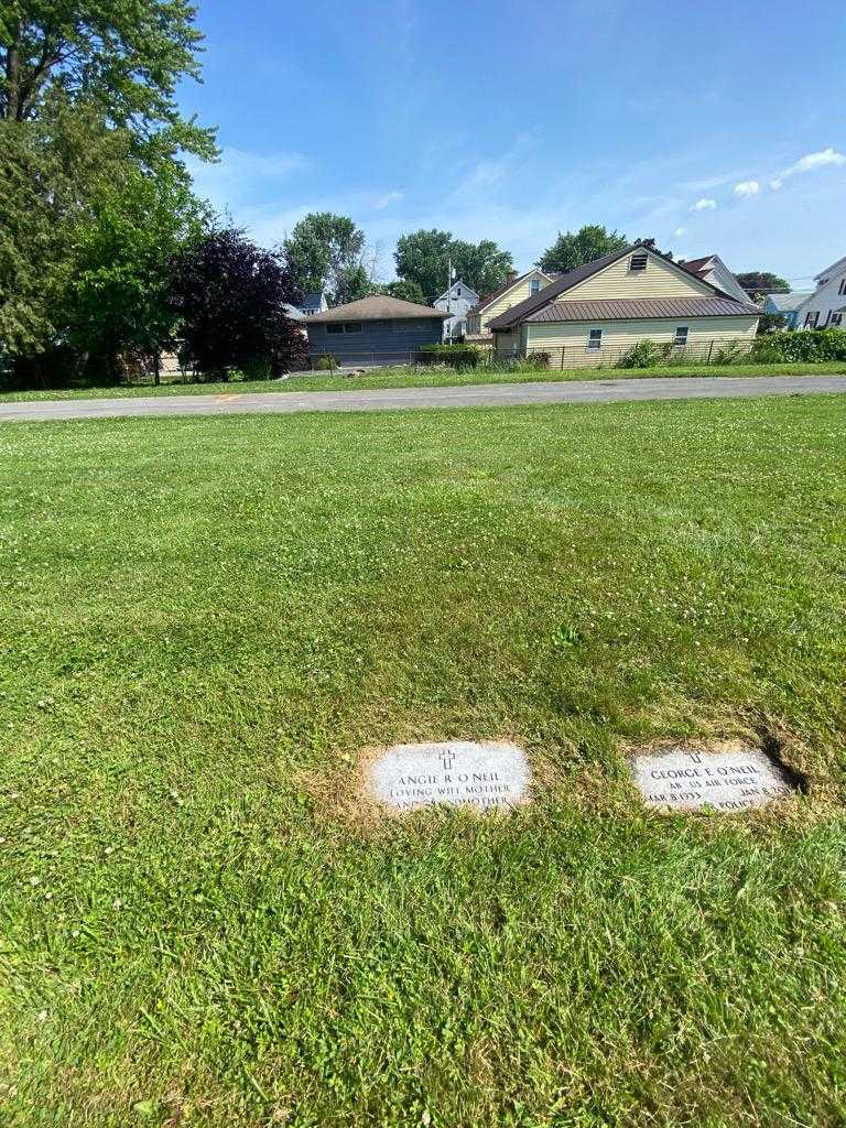 Angie R. O'Neil's grave. Photo 1