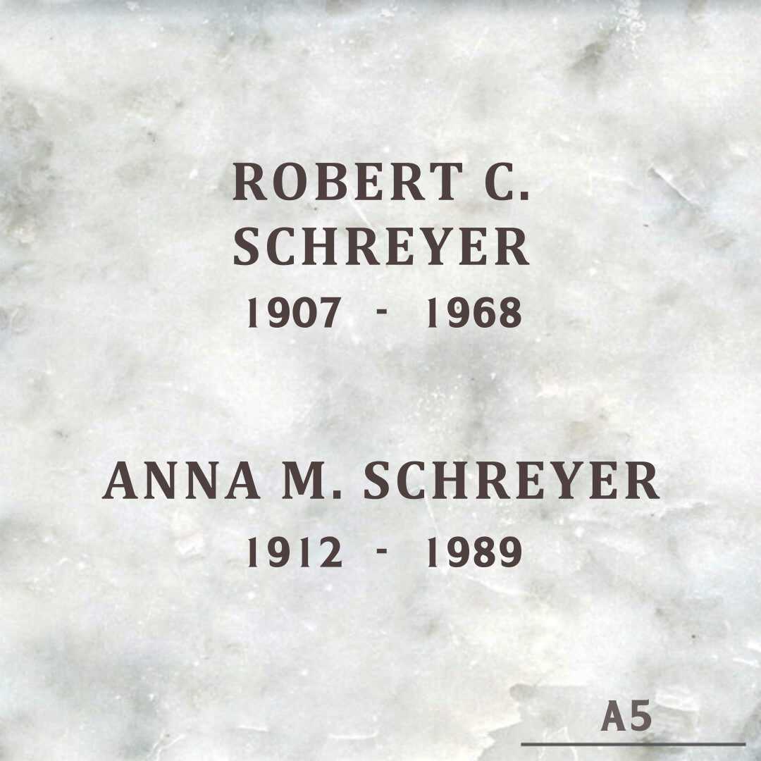 Robert C. Schreyer's grave