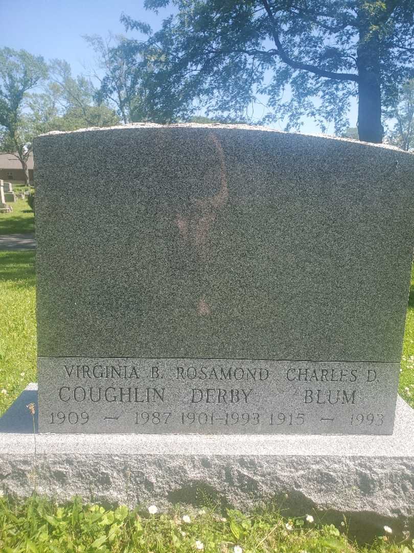 Charles Donald Blum's grave. Photo 4