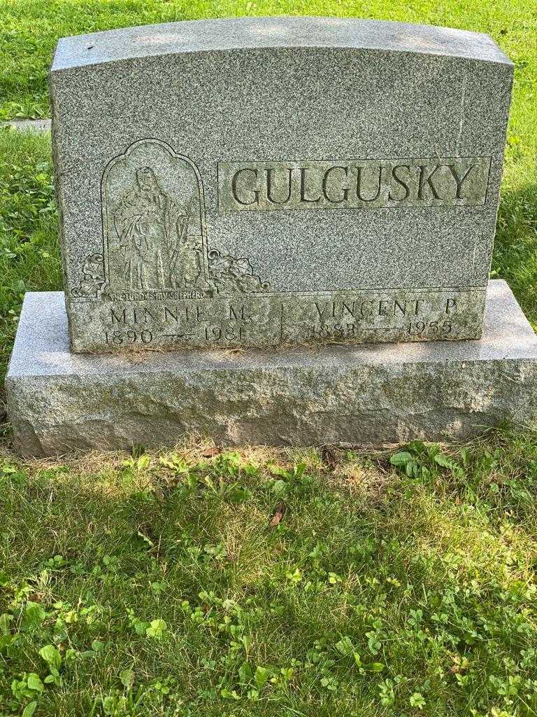 Vincent P. Gulgusky's grave. Photo 3