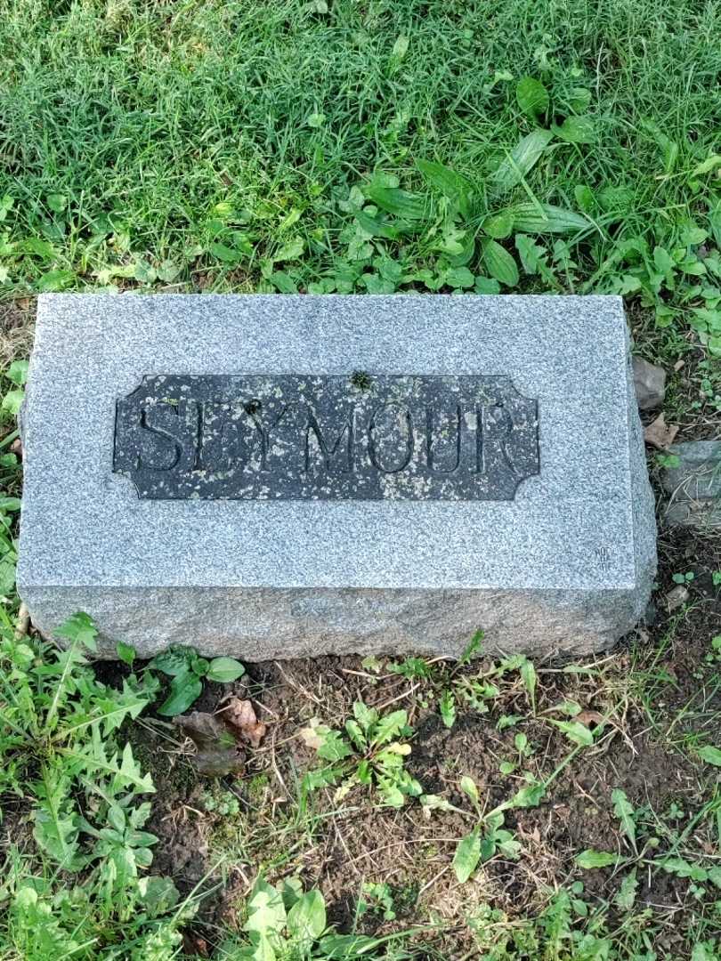 Ora Seymour's grave. Photo 4