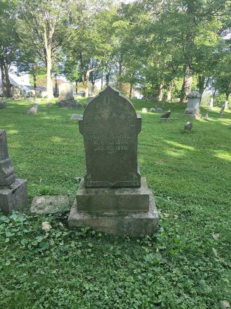 Frank E. Garvey's grave. Photo 2