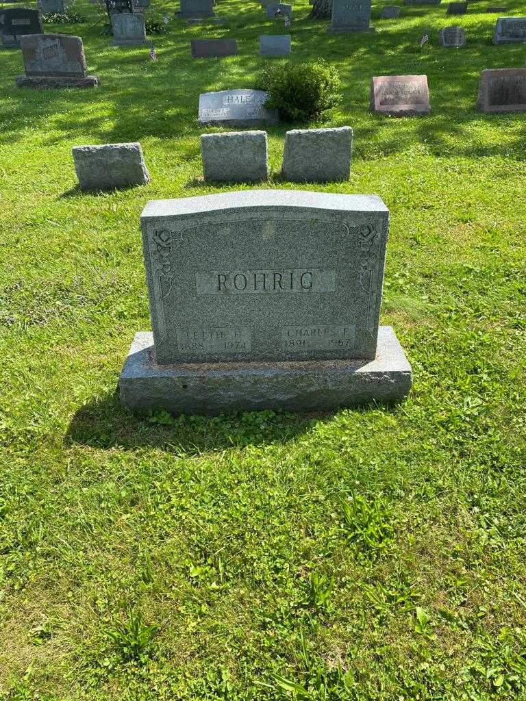 Lettie H. Rohrig's grave. Photo 2