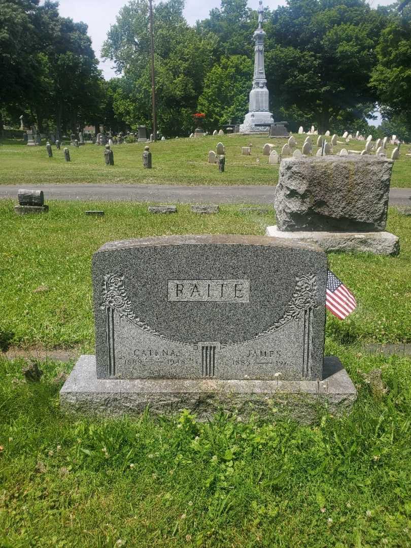 James "Egedio" Raite's grave. Photo 2