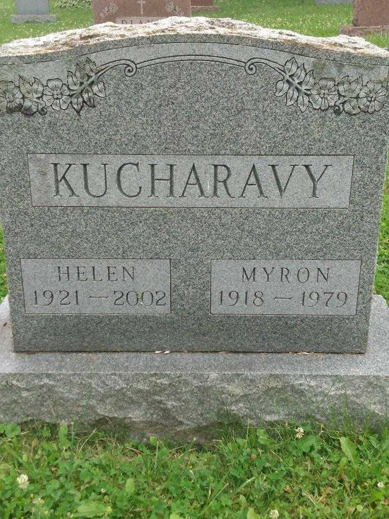 Myron Kucharavy's grave. Photo 3