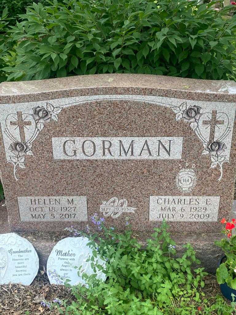 Charles E. Gorman's grave. Photo 3