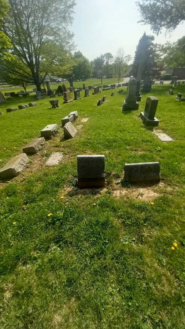 Mary E. Cox's grave. Photo 2