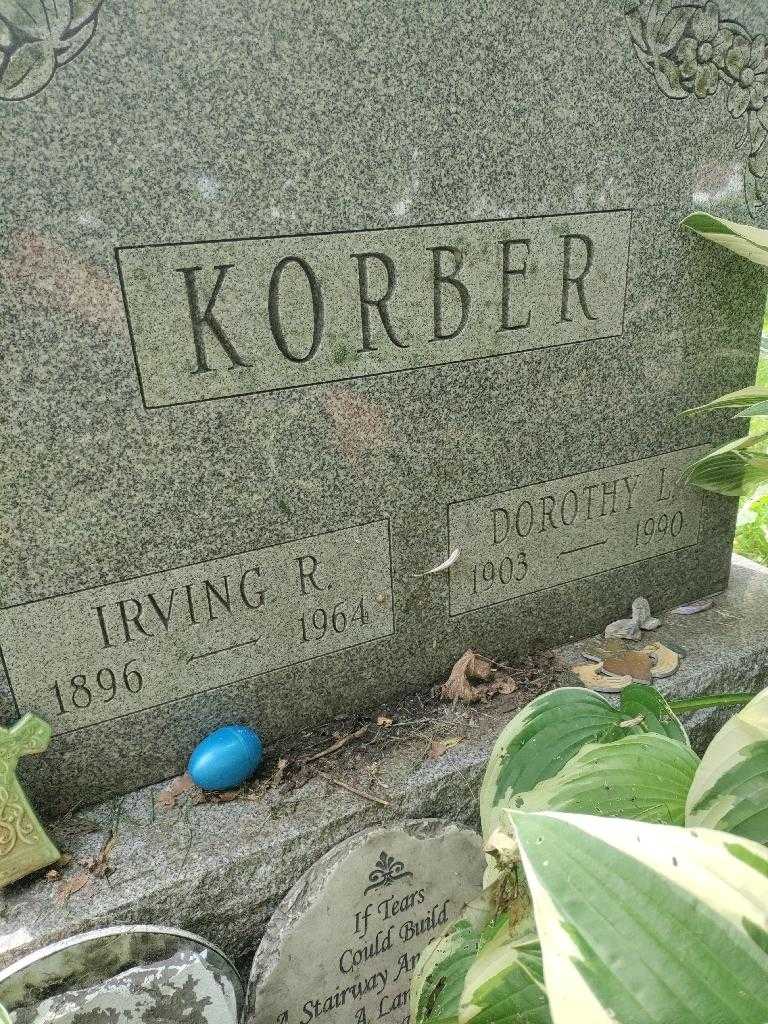 Irving R. Korber's grave. Photo 2