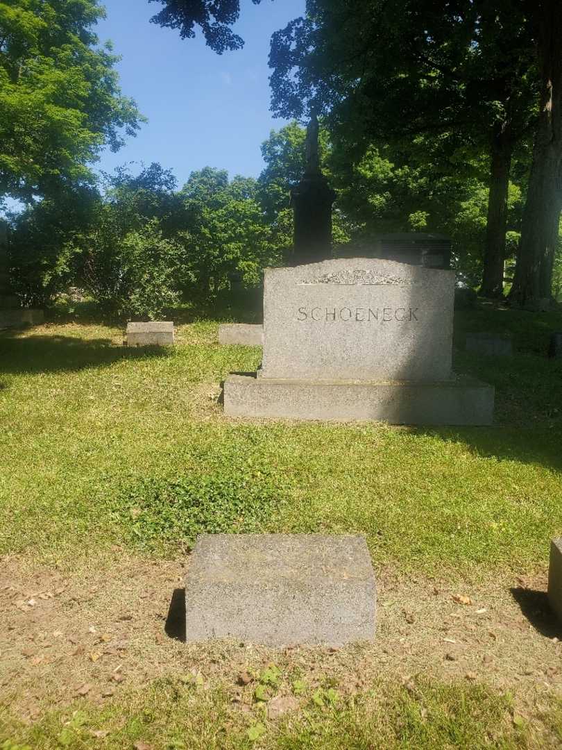 Henry J. Schoeneck's grave. Photo 1