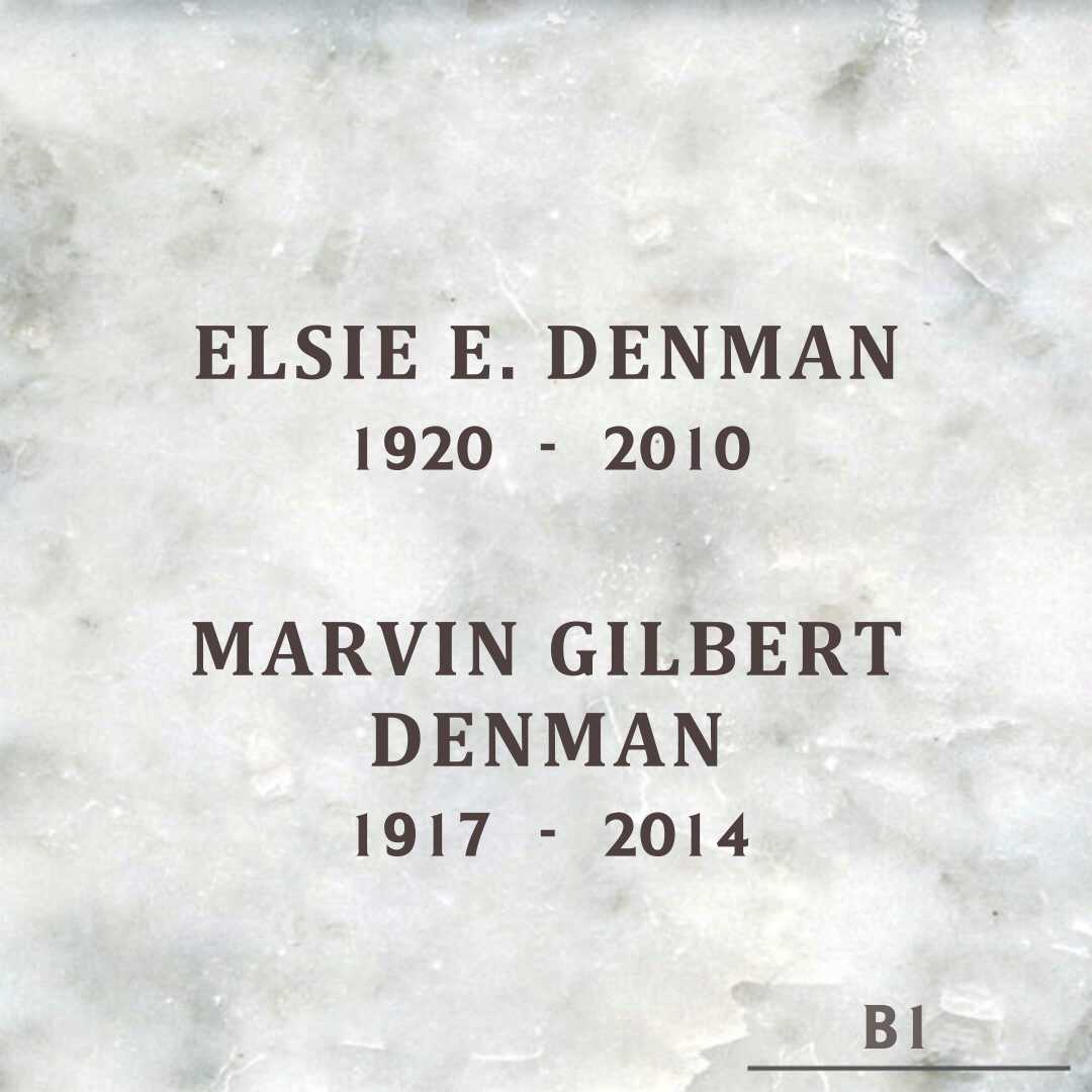 Marvin Gilbert Denman's grave
