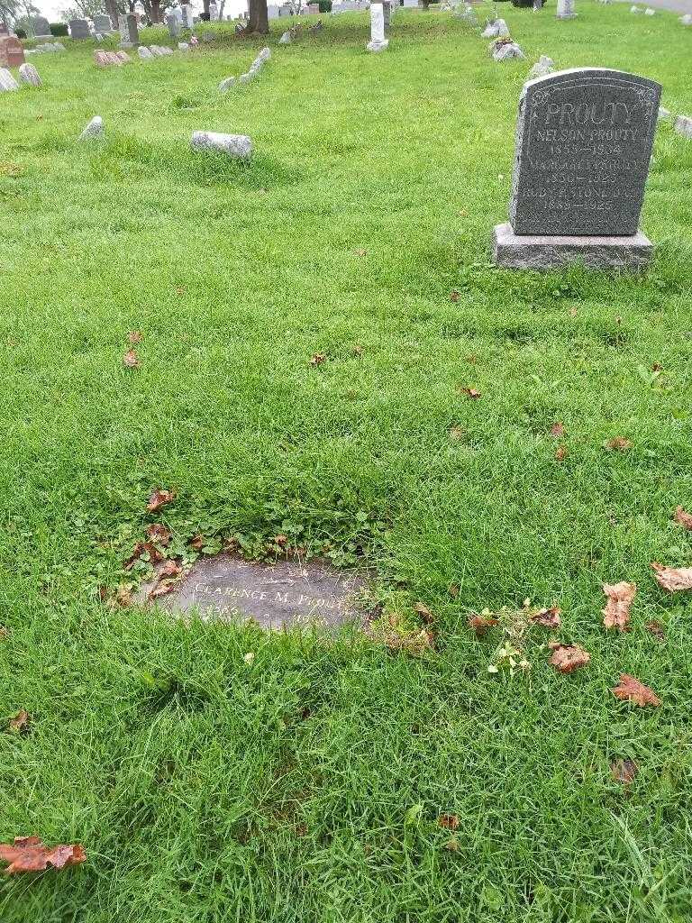 Clarence M. Prouty's grave. Photo 3