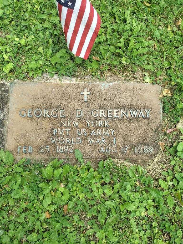 George Dorner Greenway's grave. Photo 4