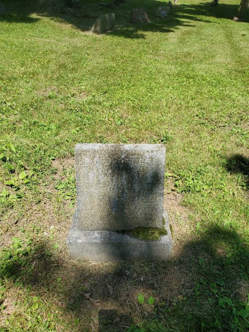 Lena Van Eseltine Parrington's grave. Photo 2