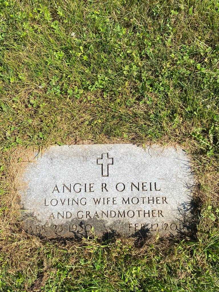 Angie R. O'Neil's grave. Photo 3