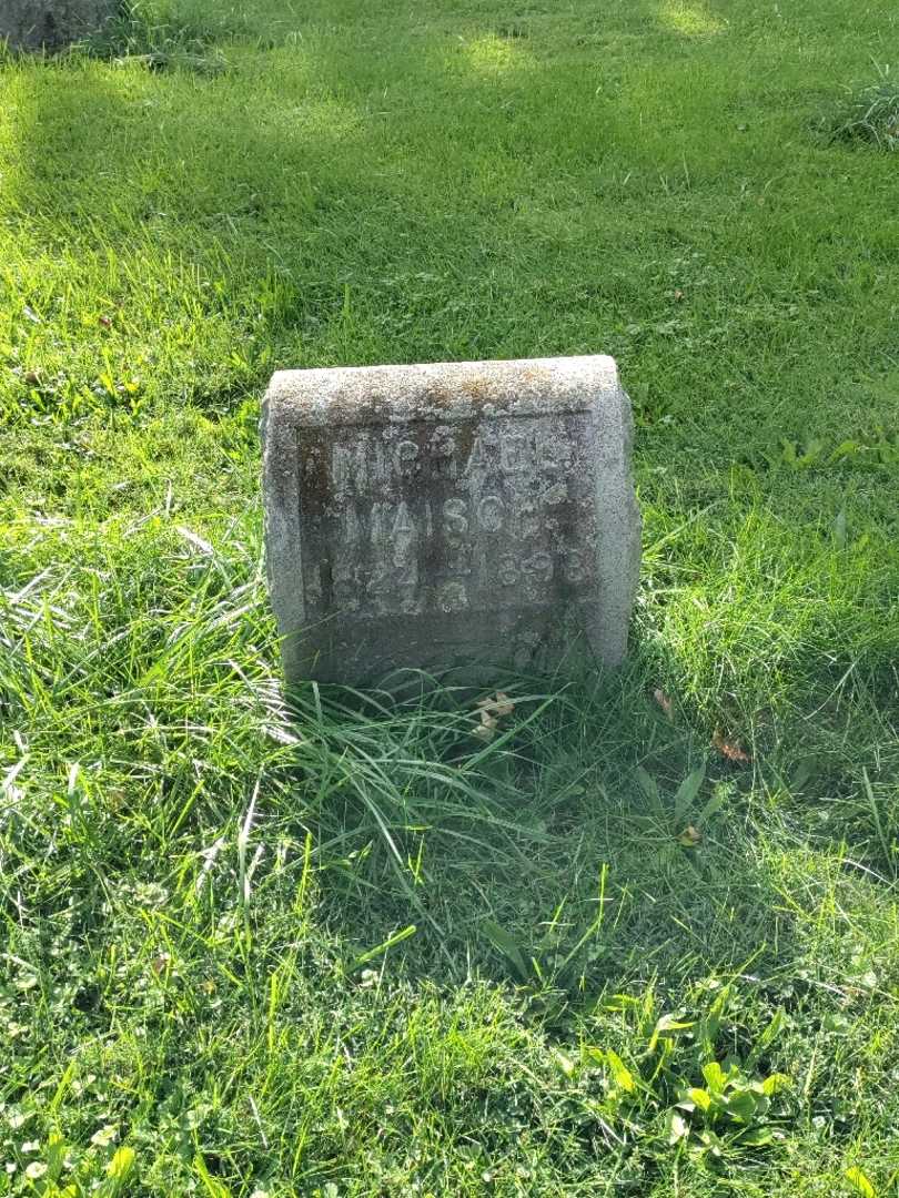 Michael Maisch's grave. Photo 2