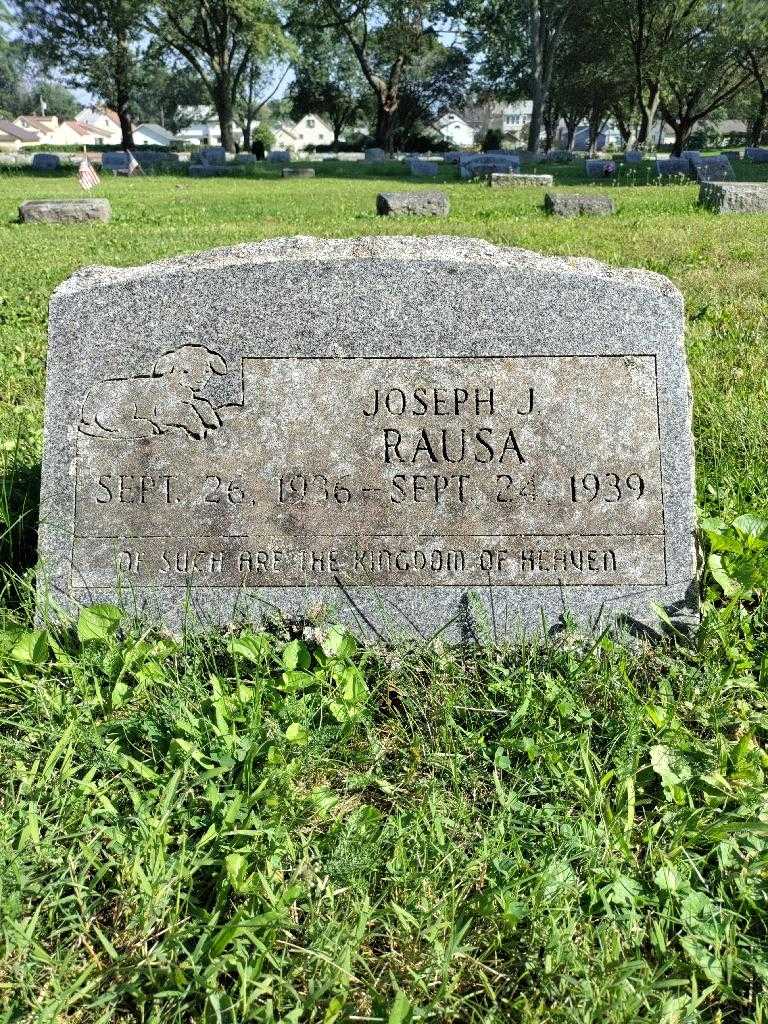 Joseph John Rausa Junior's grave. Photo 3