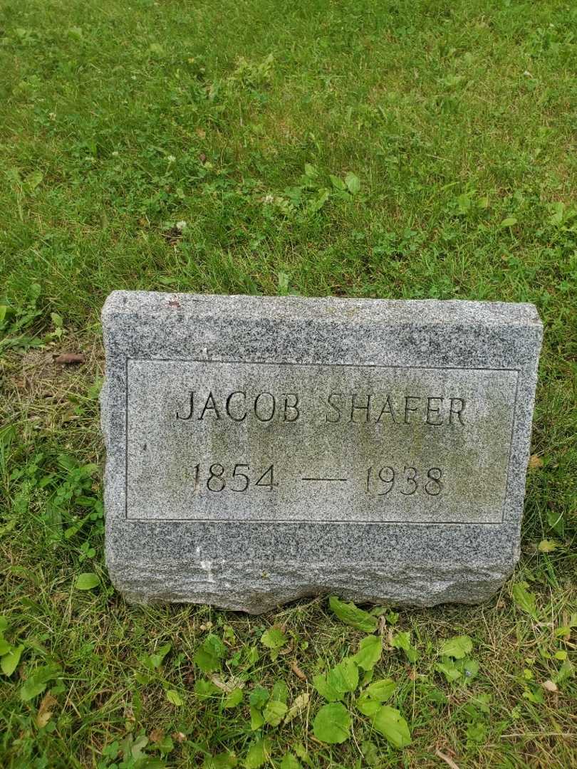 Jacob Shafer's grave. Photo 3