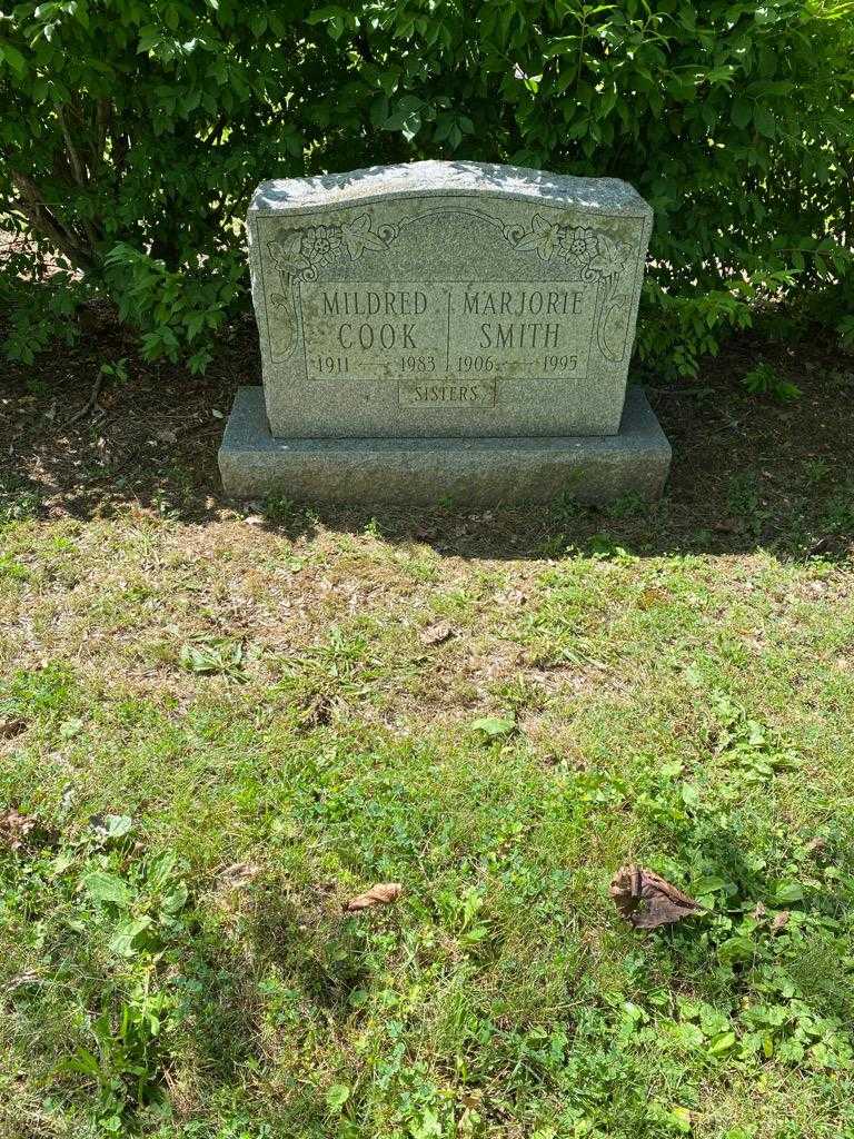 Mildred Cook's grave. Photo 2