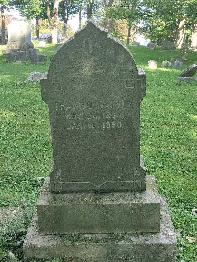 Frank E. Garvey's grave. Photo 3
