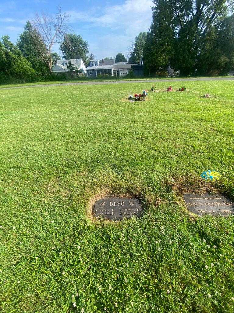 Troy A. Deyo's grave. Photo 1