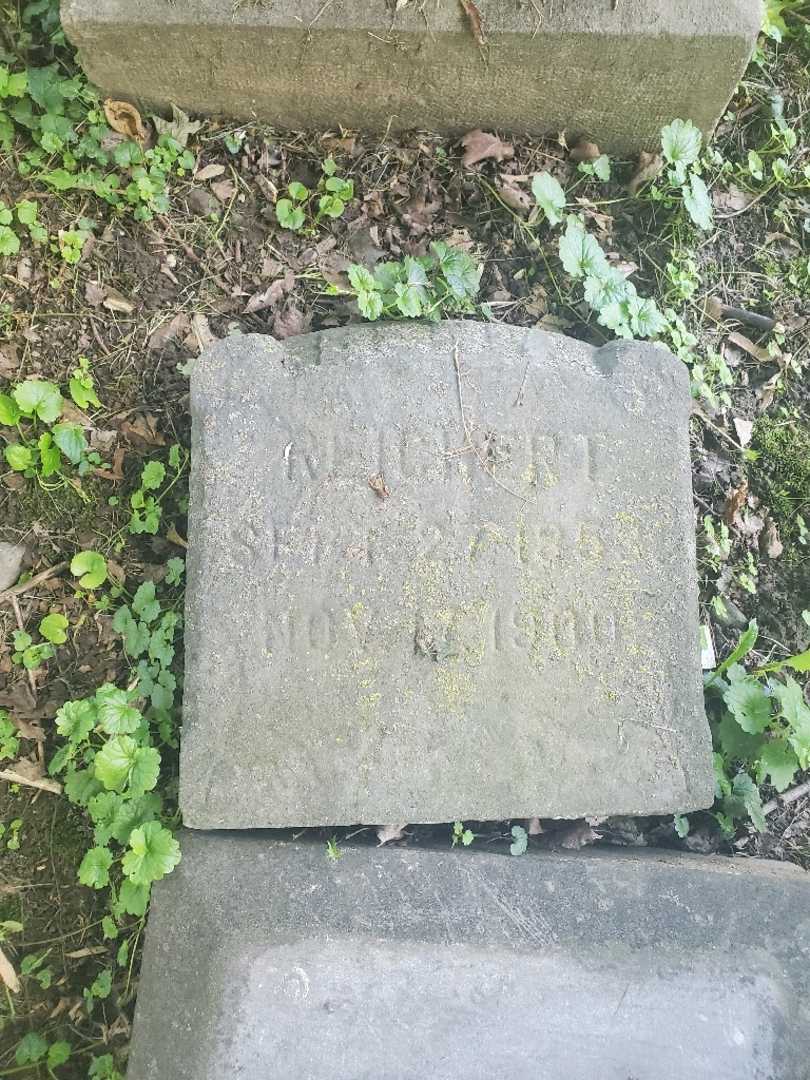 Philapina Reichert's grave. Photo 4