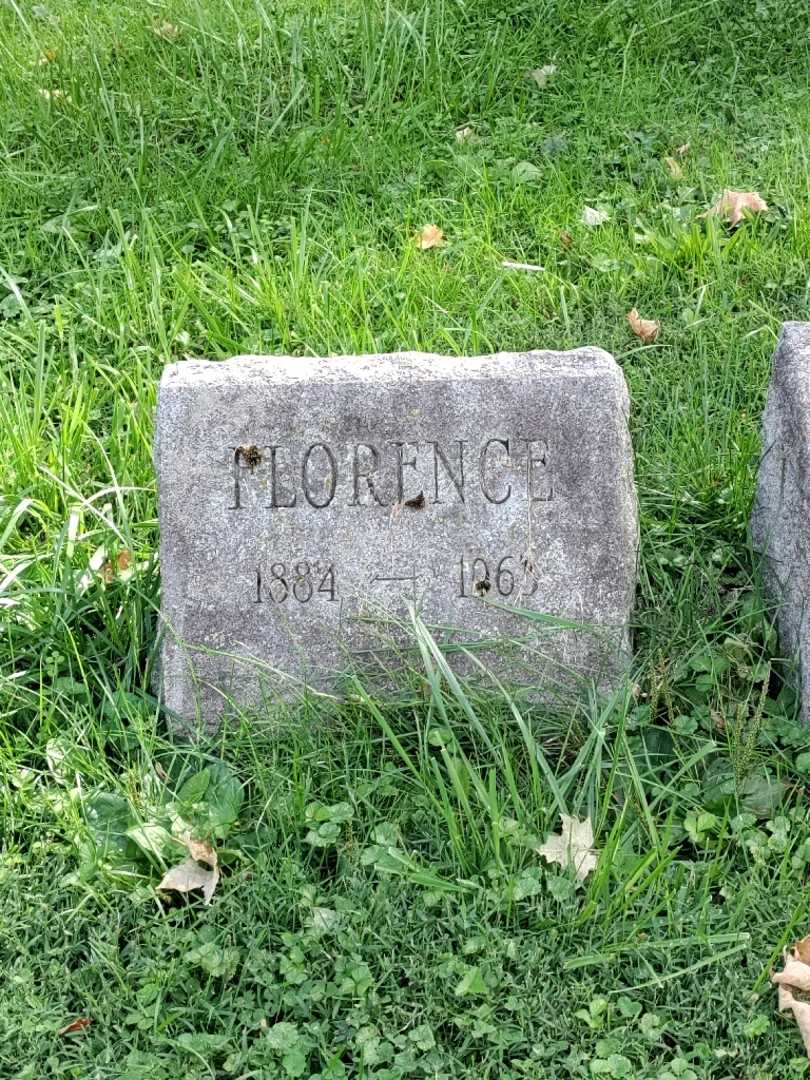 Florence Surbeck's grave. Photo 3