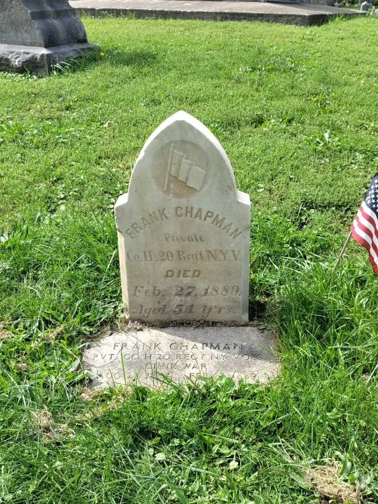 Christian Frank Chapman's grave. Photo 2