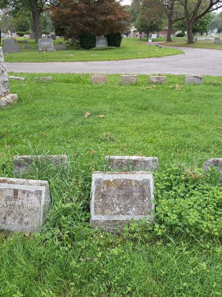 John B. Wasmer's grave. Photo 1