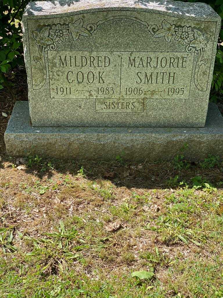 Mildred Cook's grave. Photo 3