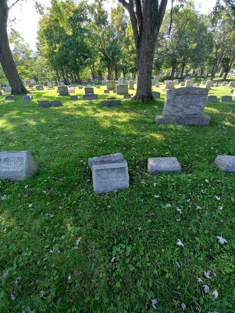 Alice Nicholson's grave. Photo 1