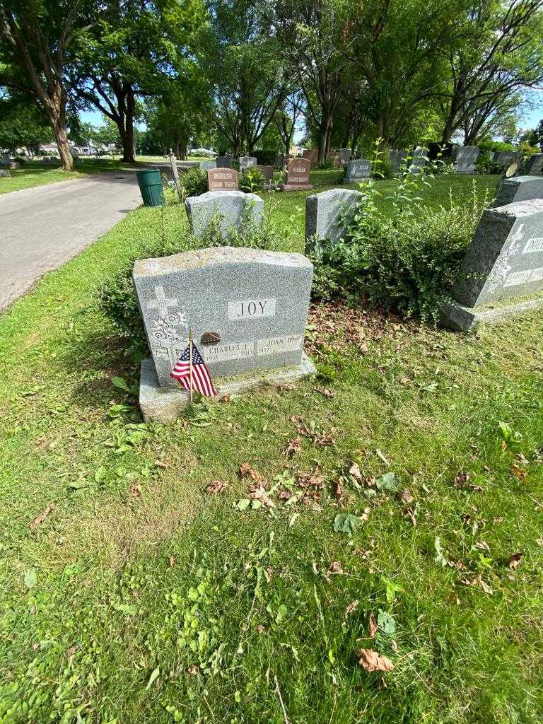 Charles F. Joy's grave. Photo 1