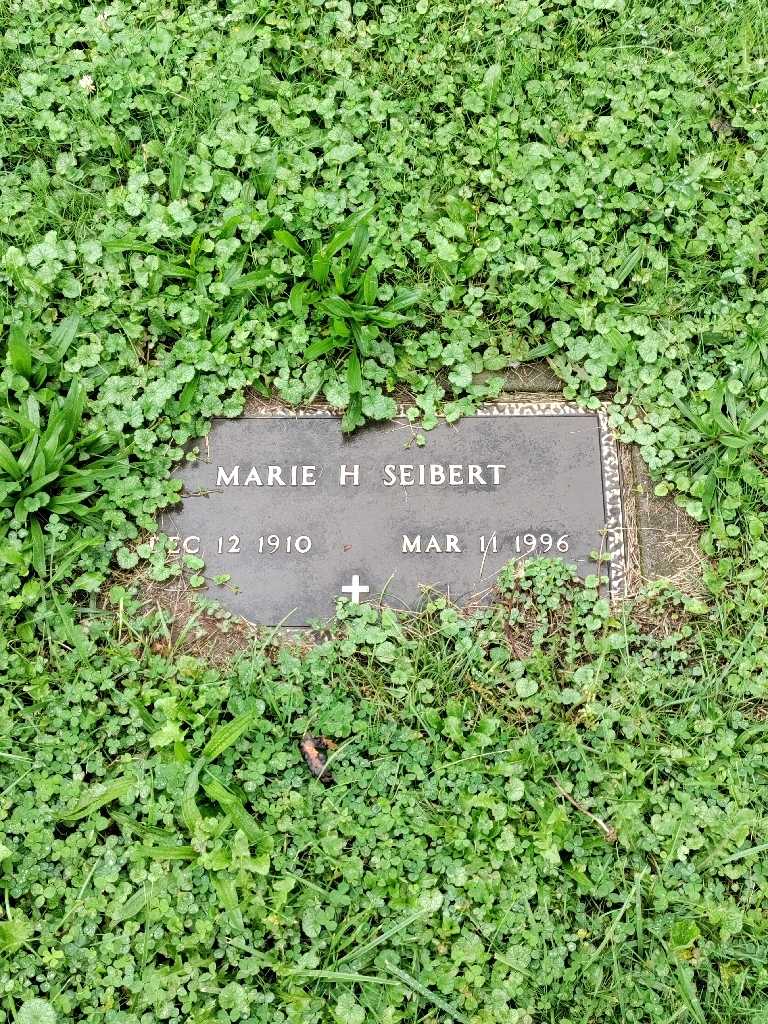 Marie H. Seibert's grave. Photo 2