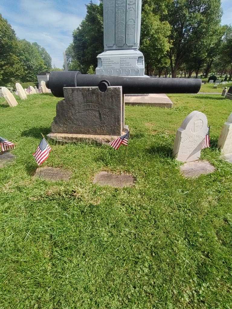 Abel Lobdell's grave. Photo 1