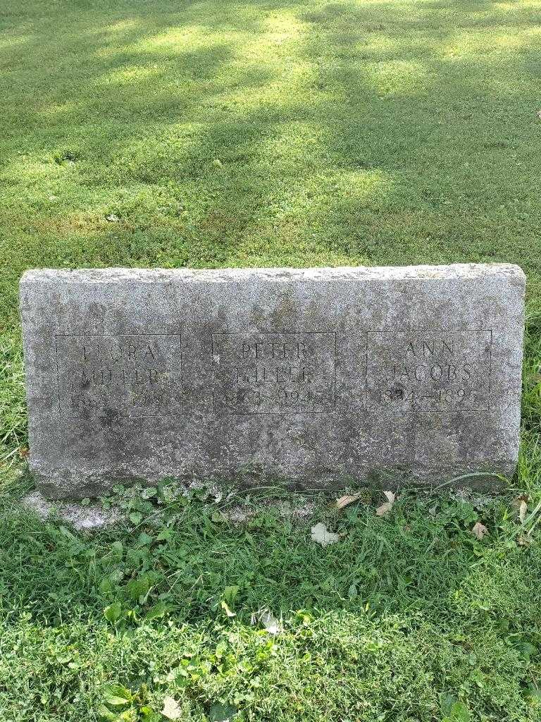 Flora Miller's grave. Photo 3