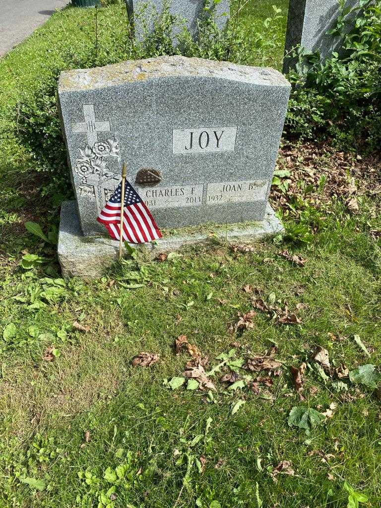 Charles F. Joy's grave. Photo 2