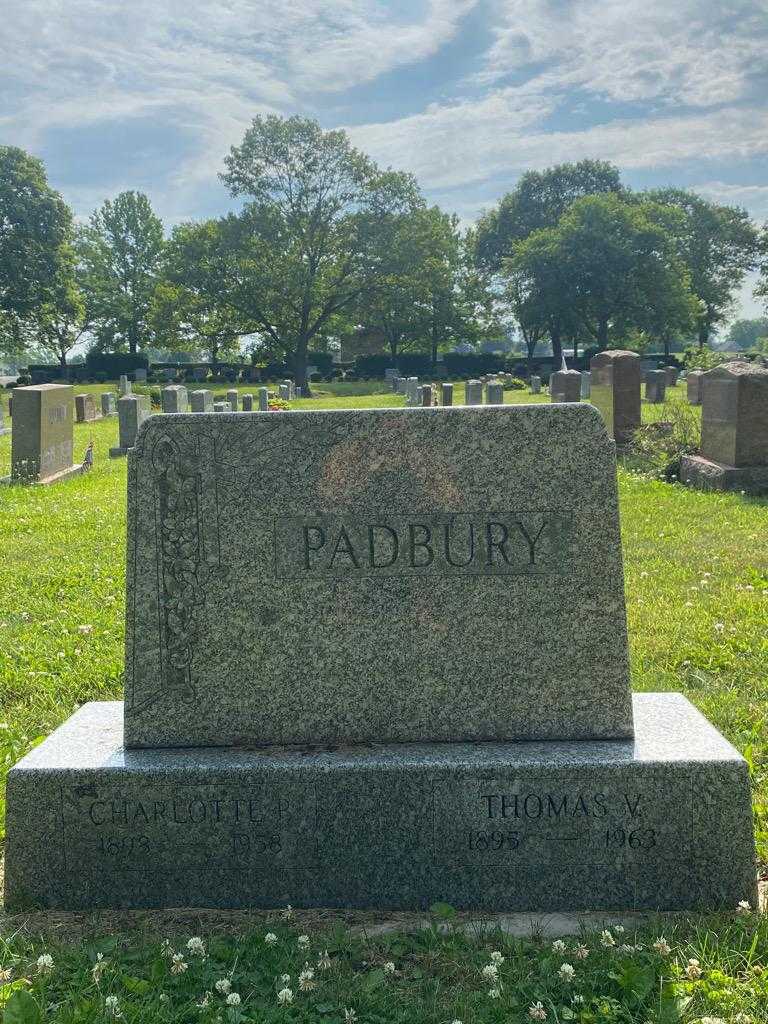Charlotte P. Padbury's grave. Photo 3
