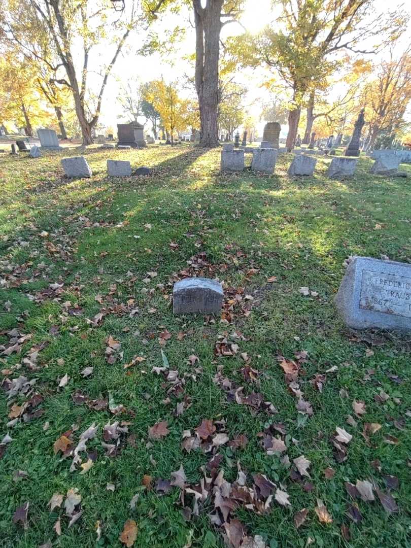 Effie A. Haun's grave. Photo 2