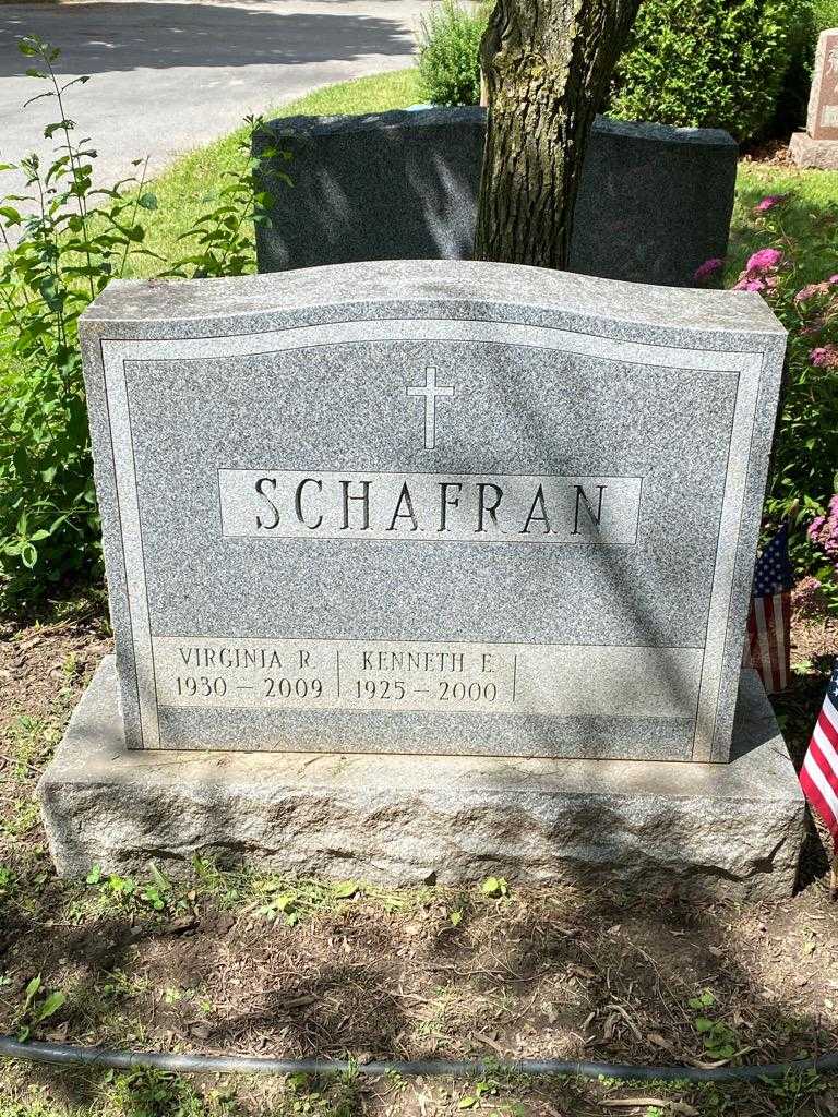 Virginia R. Schafran's grave. Photo 3