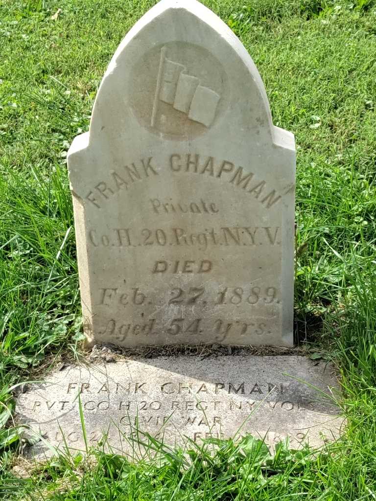 Christian Frank Chapman's grave. Photo 3