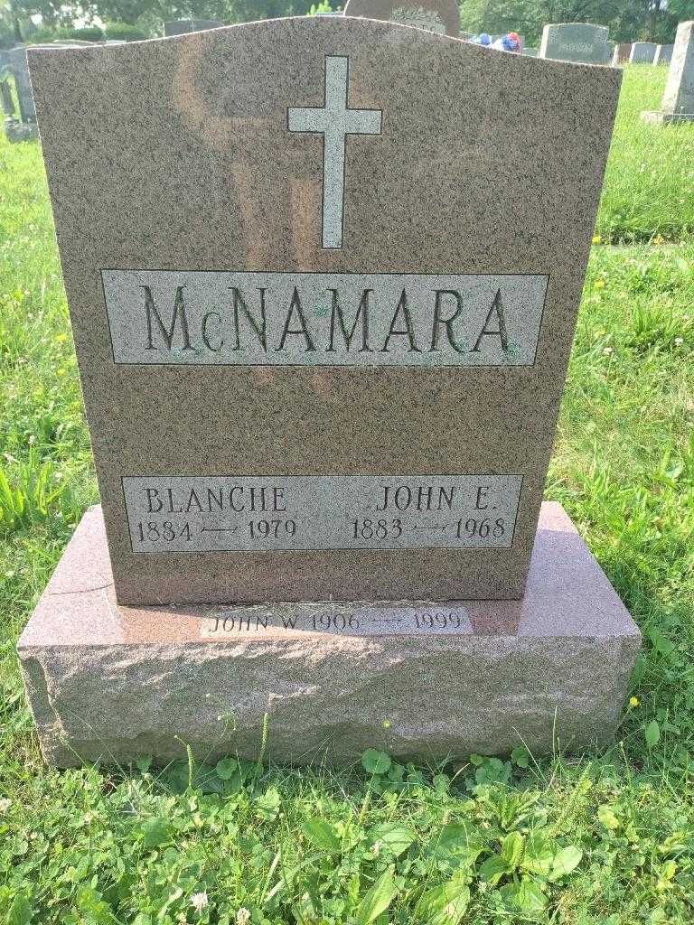 John E. McNamara's grave. Photo 3