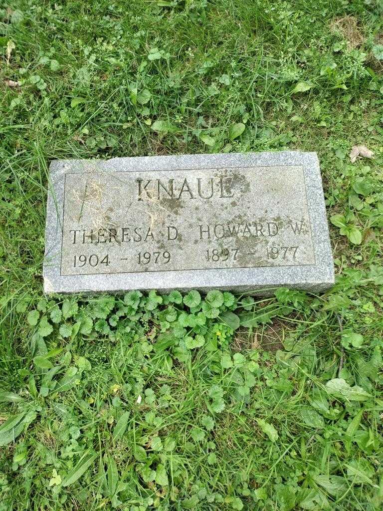 Theresa D. Knaul's grave. Photo 2