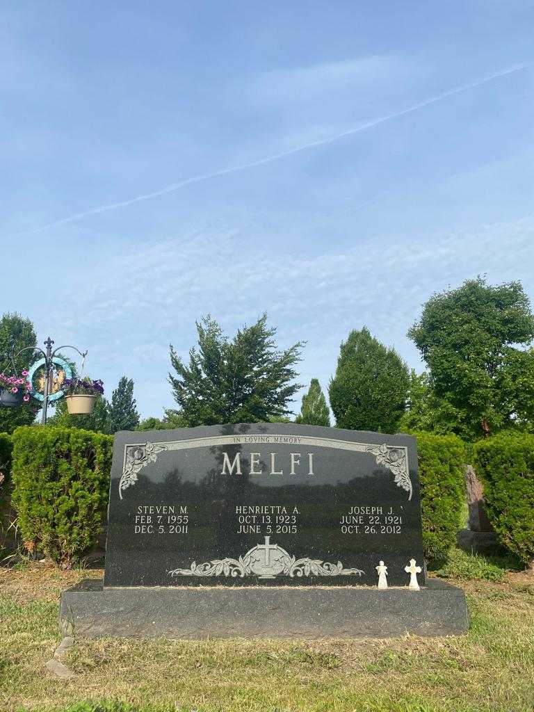 Joseph J. Melfi's grave. Photo 2