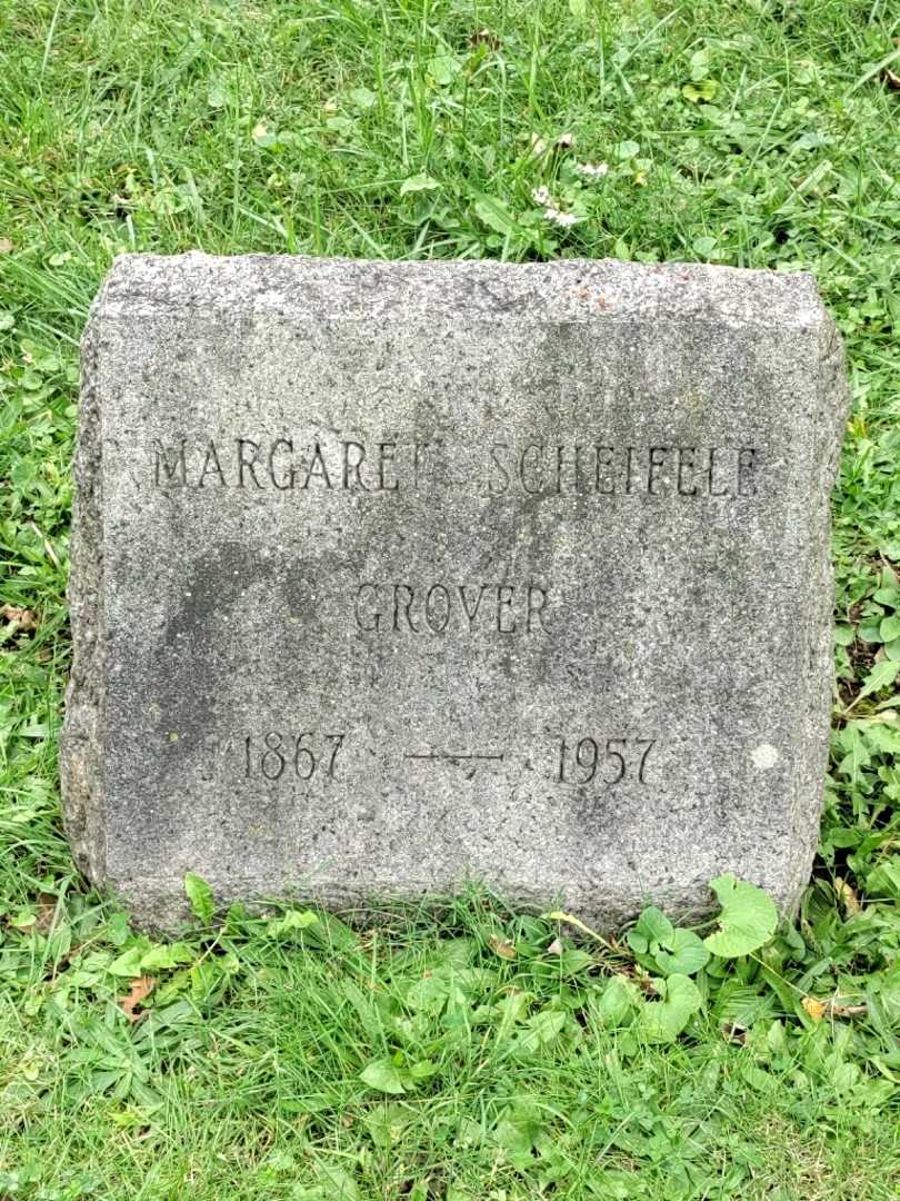 Margaret Scheifele Grover's grave. Photo 3